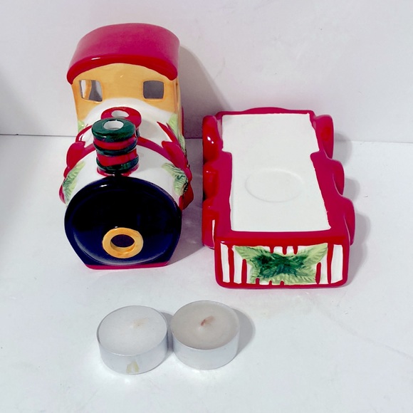 Pfaltzgraff 2000 Christmas Train Luminary Candle Holder NWOB! - Picture 10 of 13